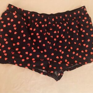 PINK Victoria’s Secret Strawberry Sleep Shorts